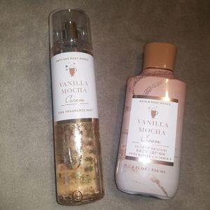 NEW🍦☕😍Vanilla Mocha Cream Set Lotion+Fragrance